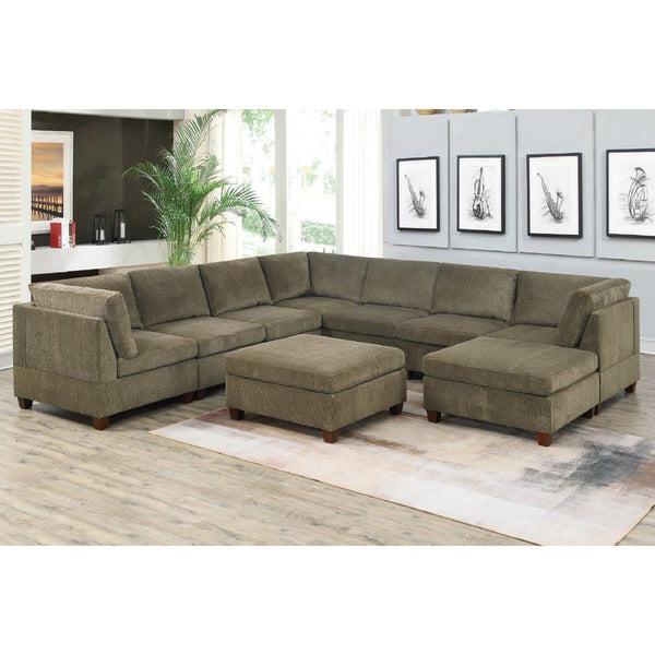 Poundex Sectional 827 IMAGE 1