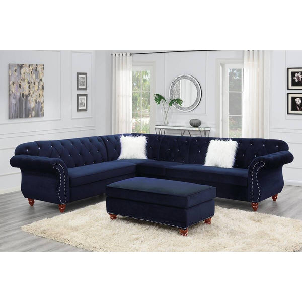 Poundex 4 pc Sectional F6434 IMAGE 1