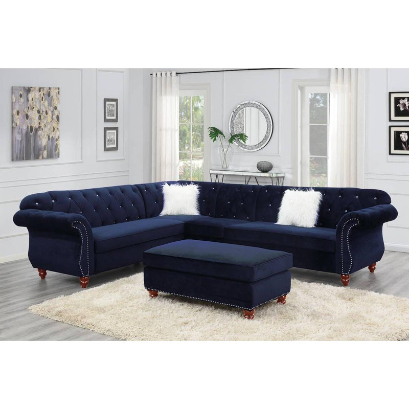 Poundex 4 pc Sectional F6434 IMAGE 1