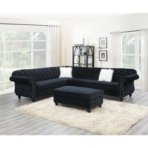 Poundex 4 pc Sectional F6433 IMAGE 1