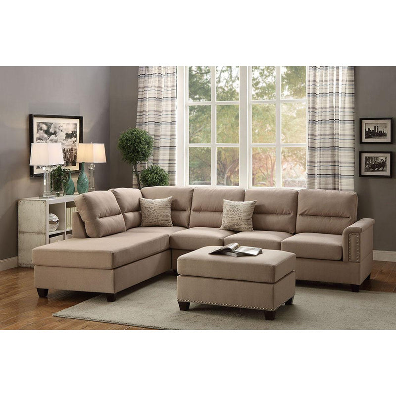 Poundex 3 pc Sectional F7614 IMAGE 1