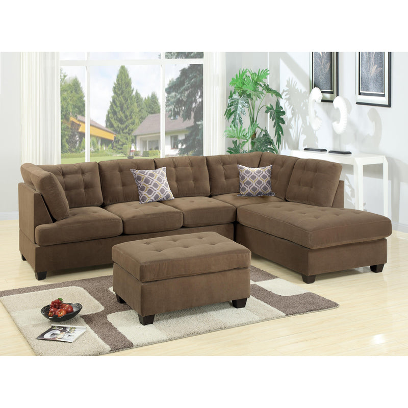 Poundex F7120 Cocktail Ottoman IMAGE 2