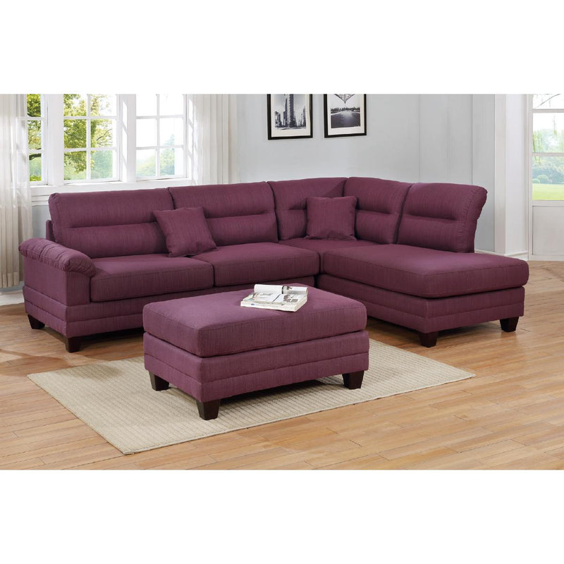 Poundex 3 pc Sectional F6587 IMAGE 1