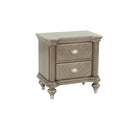 Poundex 2-Drawer Nightstand F5506 IMAGE 1