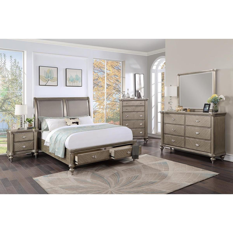 Poundex F5506 Nightstand IMAGE 4