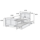 Poundex F9409 Twin Bed IMAGE 2