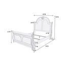 Poundex F9463Q Queen Bed IMAGE 3