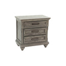 Poundex 3-Drawer Nightstand F5501 IMAGE 1