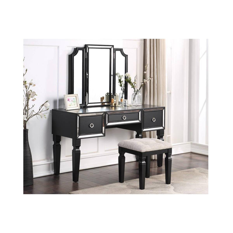 Poundex Vanity Set F4219 IMAGE 1