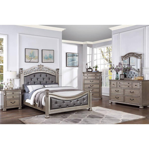 Poundex King Bed F9612EK IMAGE 1