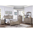 Poundex 3-Drawer Nightstand F5496 IMAGE 1
