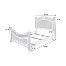 Poundex F9585Q Queen Bed IMAGE 2