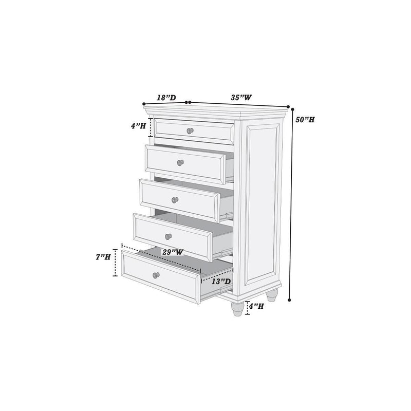 Poundex F5474 Chest IMAGE 2