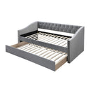 Poundex F9456 Day Bed with Slats + Trundle IMAGE 2