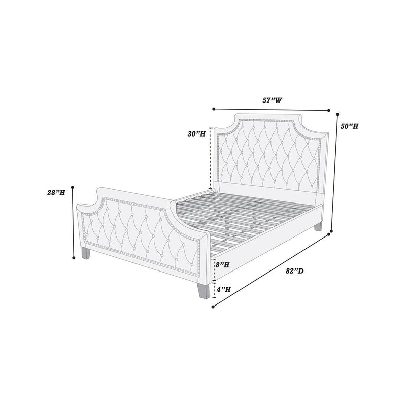 Poundex F9594F Full Bed IMAGE 2
