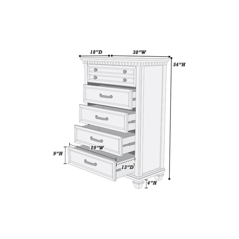 Poundex F5464 Chest IMAGE 2