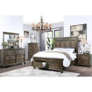 Poundex 2-Drawer Nightstand F5461 IMAGE 1