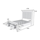 Poundex F9563Q Queen Bed IMAGE 2