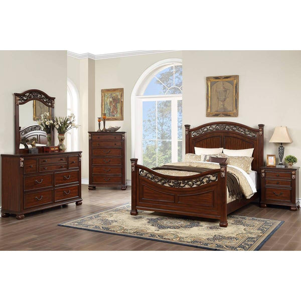 Poundex California King Bed F9584CK IMAGE 1