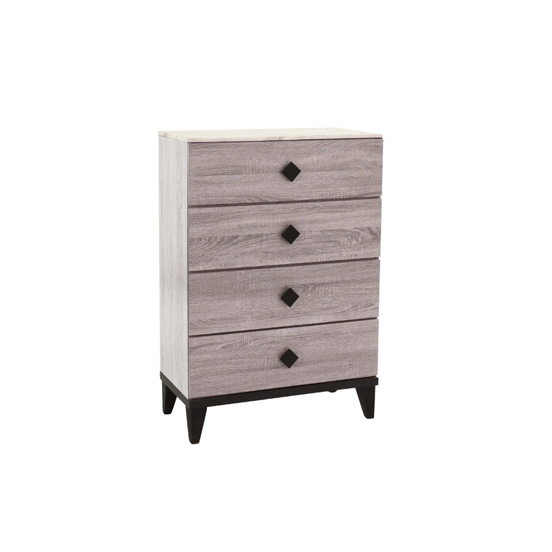 Poundex 4-Drawer Chest F5459 IMAGE 1