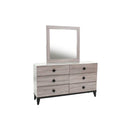 Poundex 6-Drawer Dresser F5458 IMAGE 1