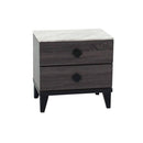Poundex 2-Drawer Nightstand F5451 IMAGE 1