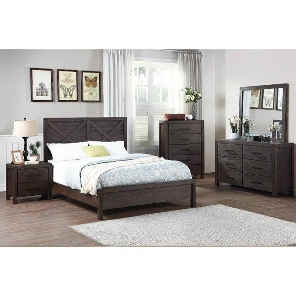 Poundex California King Bed F9547CK IMAGE 1