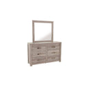 Poundex 6-Drawer Dresser F5448 IMAGE 1