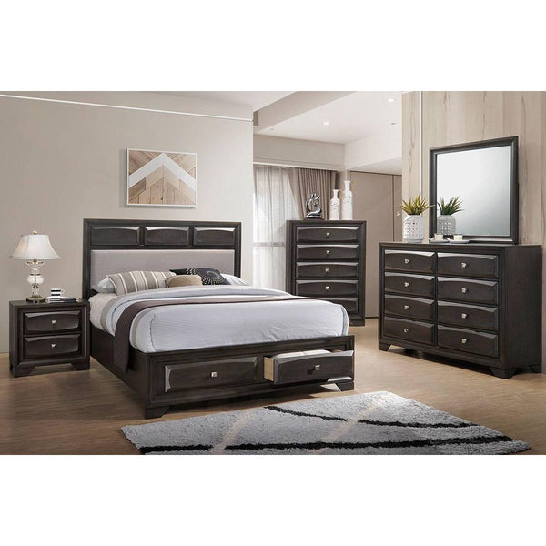 Poundex California King Bed F9397CK IMAGE 1