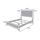 Poundex F9396Q Queen Bed IMAGE 2