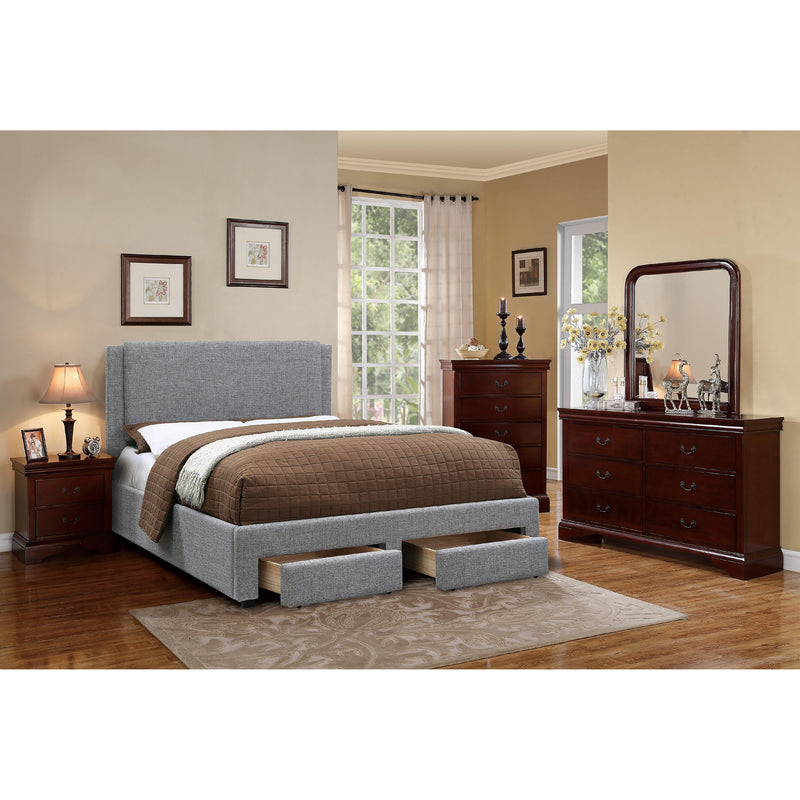 Poundex California King Bed F9365CK IMAGE 1