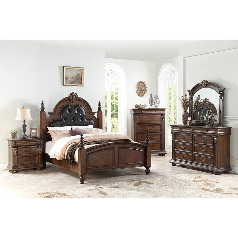 Poundex 5-Drawer Chest F4989 IMAGE 1