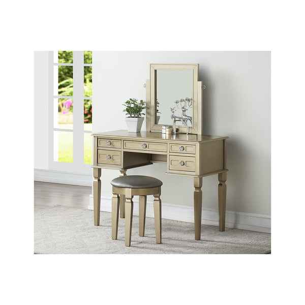 Poundex Vanity Set F4185 IMAGE 1
