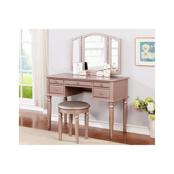 Poundex Vanity Set F4060 IMAGE 1