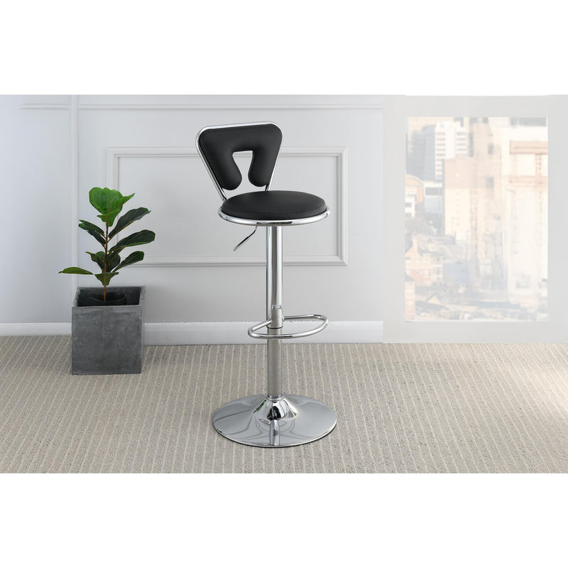 Poundex Adjustable Height Stool F1641 IMAGE 1
