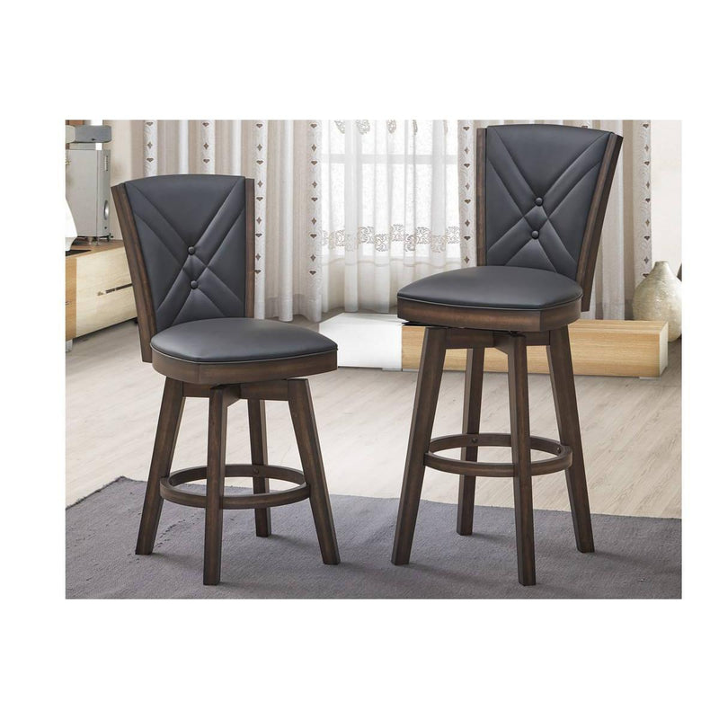 Poundex Counter Height Stool F1852 IMAGE 1