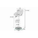 Poundex F1623 Barstool IMAGE 4