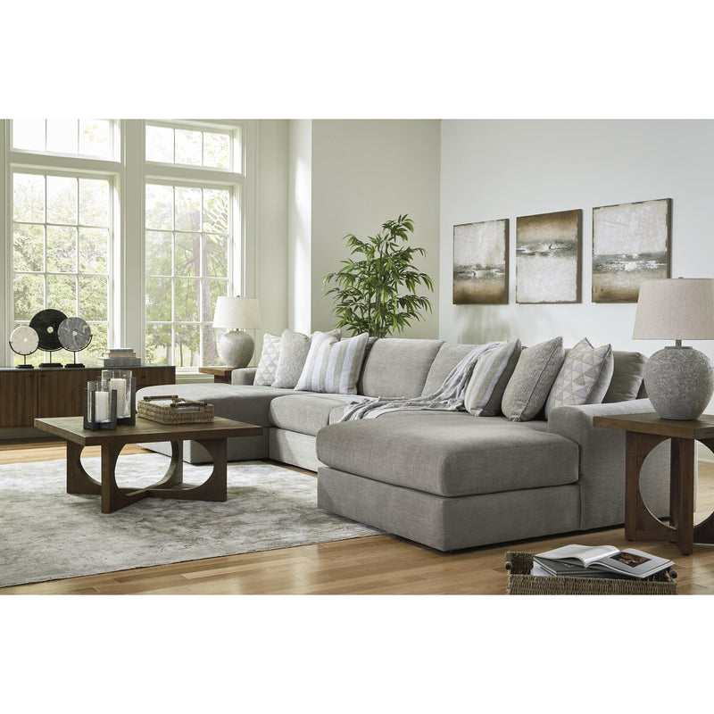  Signature Design by Ashley Avaliyah 58103S11 4 pc Double Chaise Sectional IMAGE 3