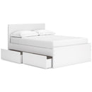  Signature Design by Ashley Onita EB9630B11 Full Panel Platform Bed with 1 Side Storage IMAGE 2