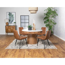 Coaster Furniture Ortega 115472 Upholstered Dining Side Chair - Coffee (Set of 2) IMAGE 9