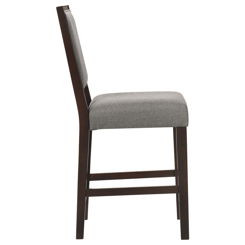 Coaster Furniture Bedford 183471 Fabric Upholstered Counter Chair - Grey (Set of 2) IMAGE 7