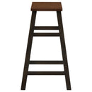 Coaster Furniture Connie 192090 4-piece Counter Height Set - Chestnut and Dark Brown IMAGE 10