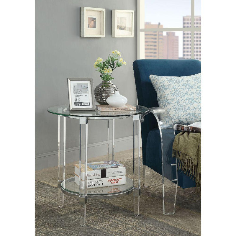 Acme Furniture Polyanthus End Table 80947 IMAGE 3