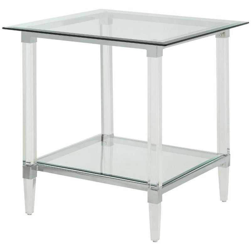 Acme Furniture Polyanthus End Table 80942 IMAGE 1