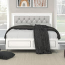 Acme Furniture Casilda King Upholstered Panel Bed BD00806EK IMAGE 1