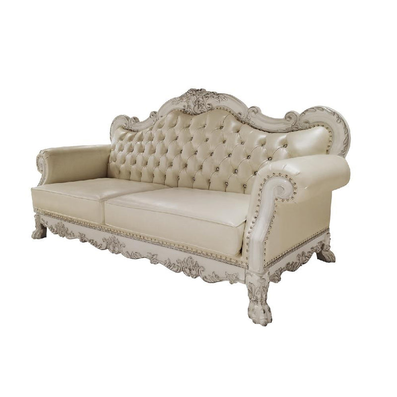 Acme Furniture Dresden Stationary Polyurethane Sofa LV01688 IMAGE 2