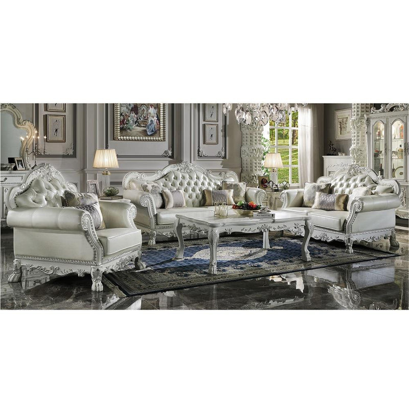 Acme Furniture Dresden Stationary Polyurethane Sofa LV01688 IMAGE 6
