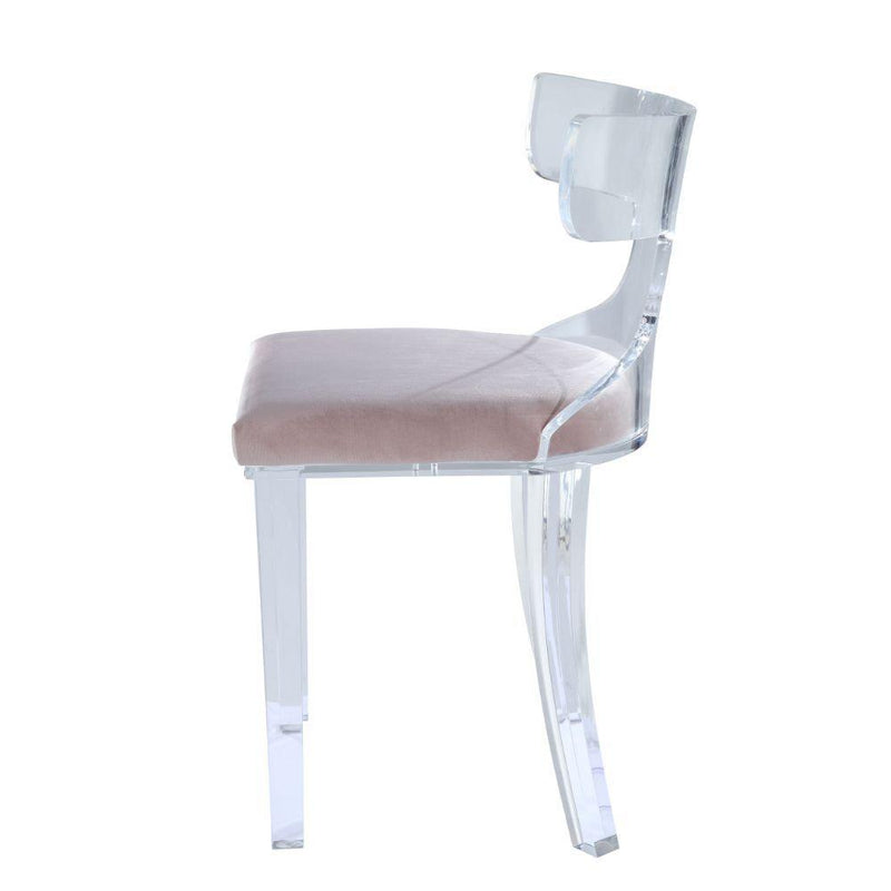 Acme Furniture Bradley Stationary Acrylic Accent Chair 59821 IMAGE 4