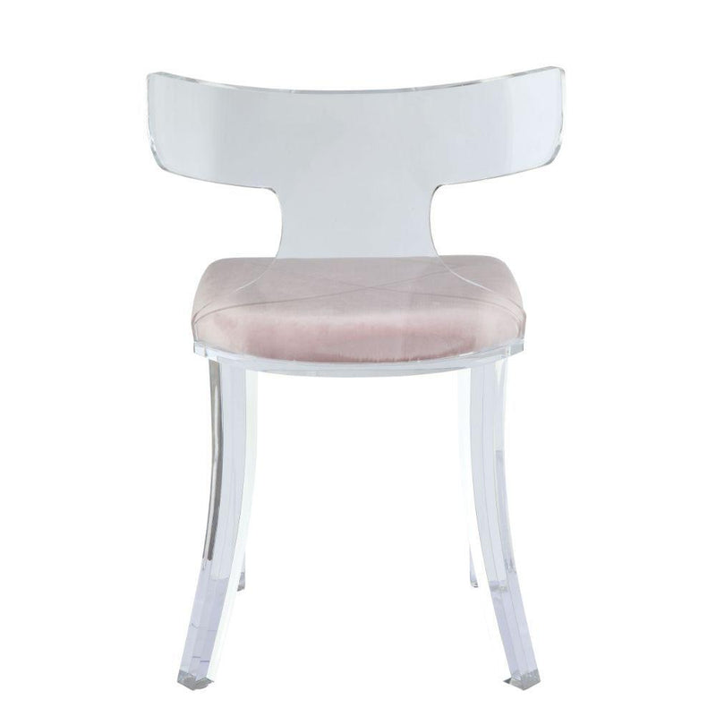 Acme Furniture Bradley Stationary Acrylic Accent Chair 59821 IMAGE 5