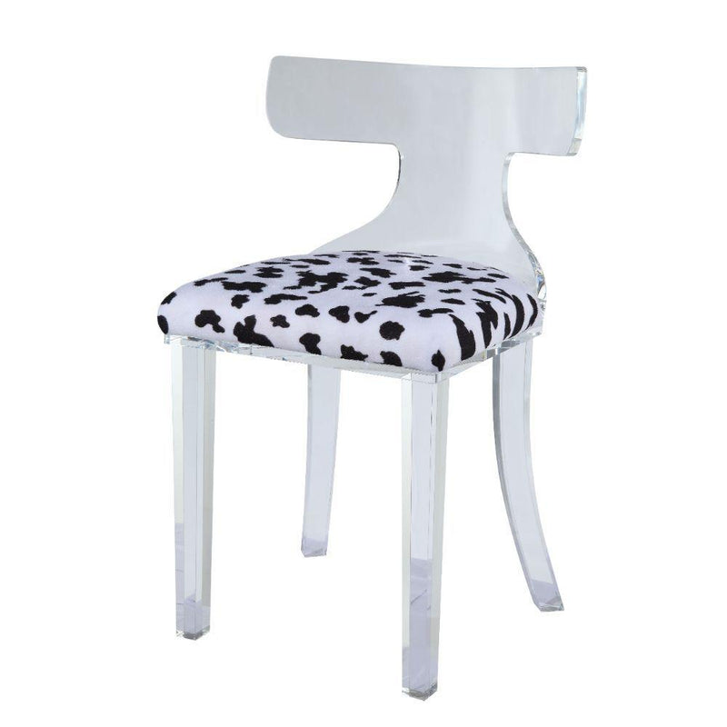Acme Furniture Bradley Stationary Acrylic Accent Chair 59823 IMAGE 1